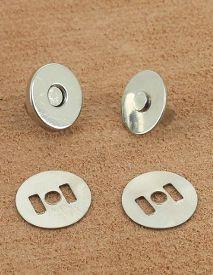 Accessoires Maroquinerie | RIVET SIMPLE LAITON VERNIS BLANC Ø 13 mm |  Oeillets, rivets, boutons-pression, boucles, outillage